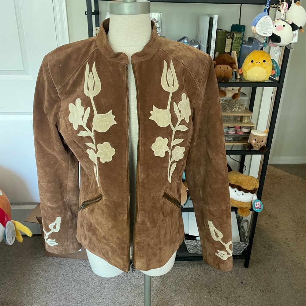 Vintage Brandon Thomas 100 % Leather Jacket